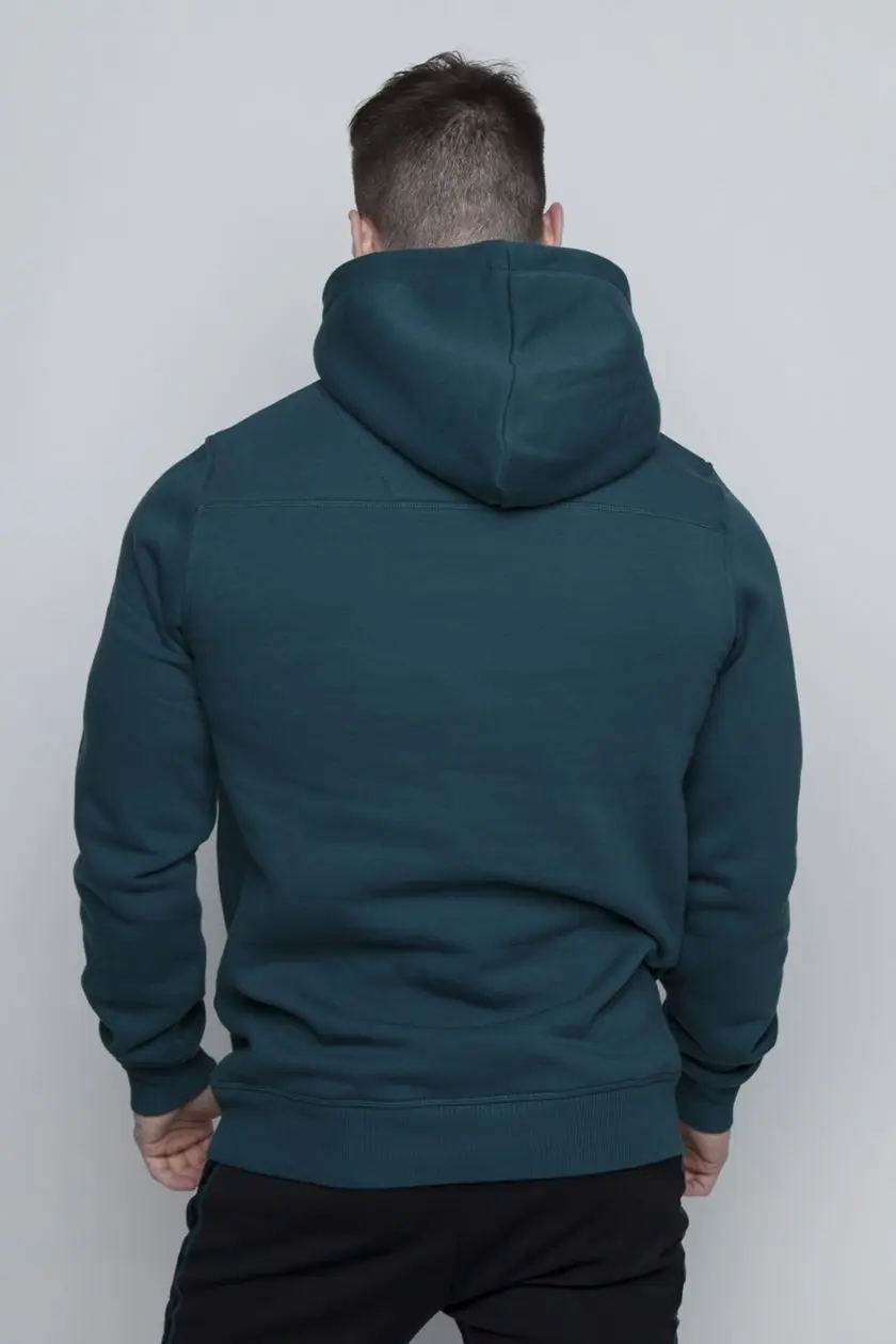 Ms2495 Classic Organic Knitted Streetwear Athleisure Mens Teal Pullover Hoodies Buy Classic