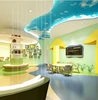 Lovely style child care center kids fall protection PVC Vinyl floor