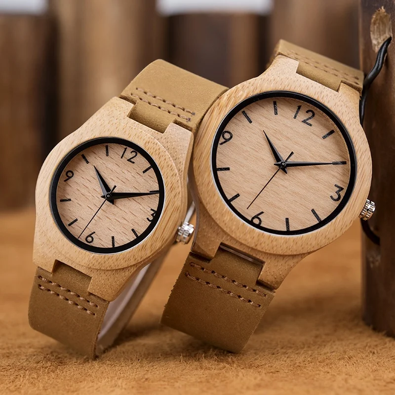 

2020 DODO DEER China Products Lovers Bamboo Wooden Quartz Watches Men Women Custom Logo Watch