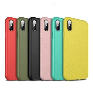 Biodegradable Wheat Straw Fibre Phone Case iPhone X