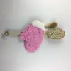 Long Handled Bath Brush Set / Bath Sponges/Facial Cleansing Massage Brush For Exfoliating