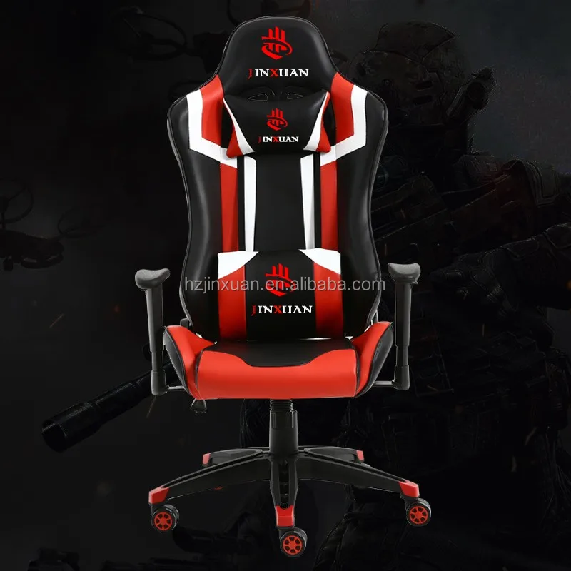Korea Comfortable Computer Video Gaming Plastic Chairs Player