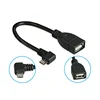 Customized sd card extension cable micro usb otg cable