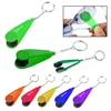 Giveaway gift competitive price mini sun glasses eyeglass microfiber spectacles cleaner soft brush cleaning clip with keyring