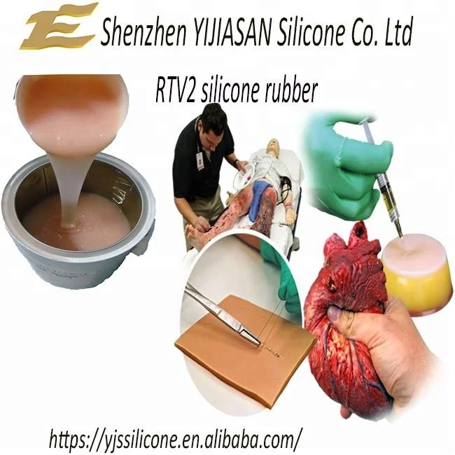 Skin Tone Liquid Silicone Rubber For Medical Simulation Buy Skin Tone