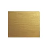 material color decorative 1.2mm brushed stainless steel sheet pvd coating plate 201