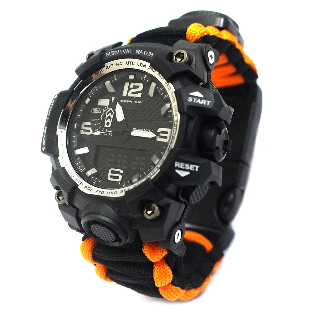 

Manufacturer promotion outdoor multi-functional survival watch