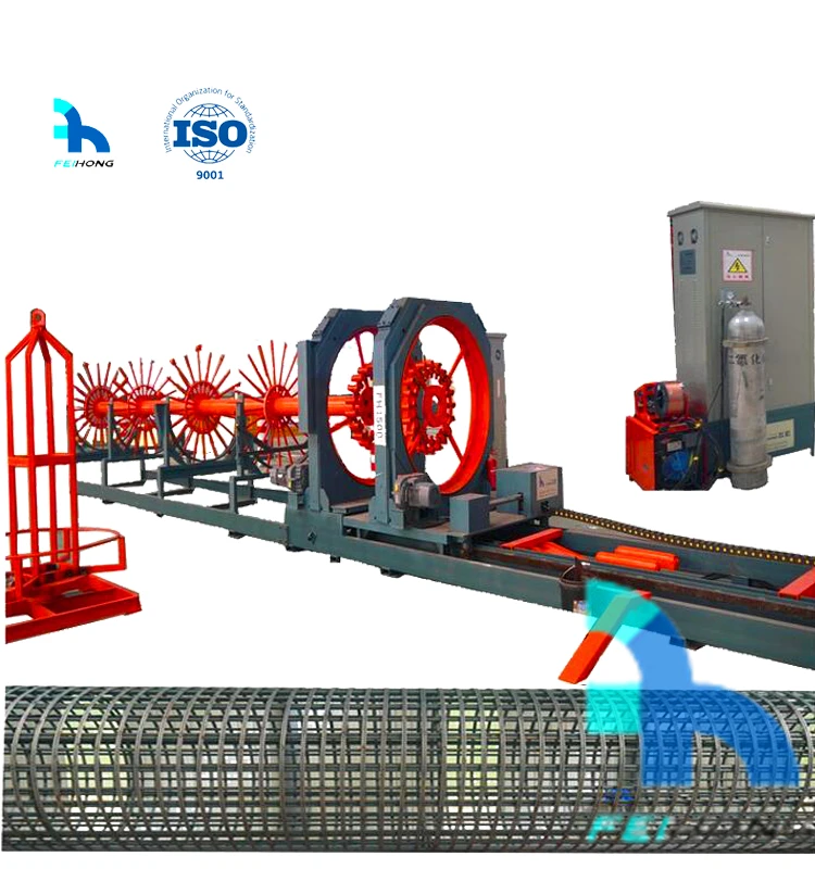 construction using rebar cage welding making machines