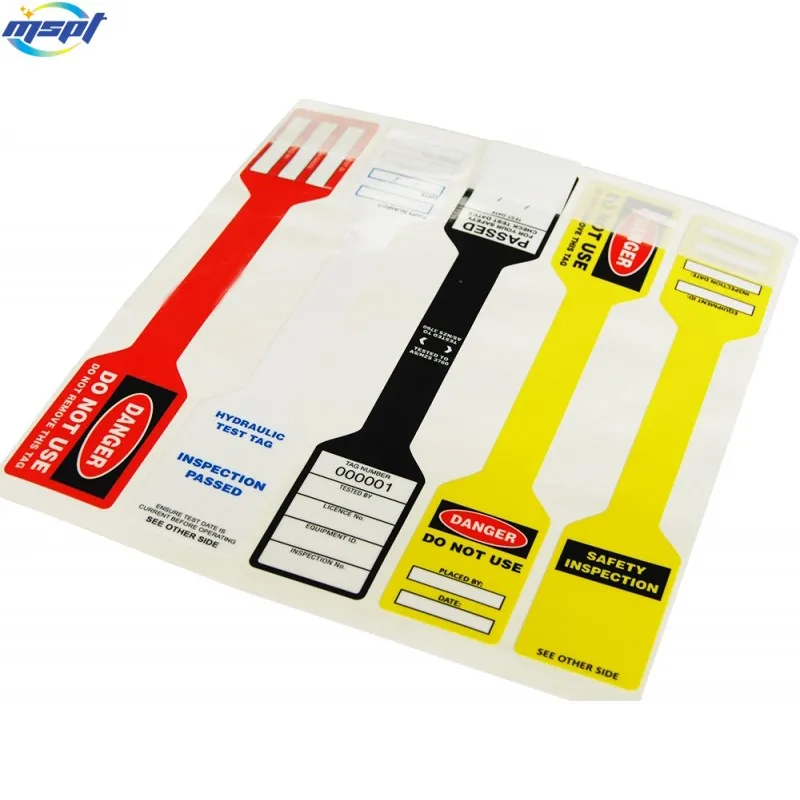 Custom Printed Tamper Evident Self Adhesive Vinyl Seal Labels For