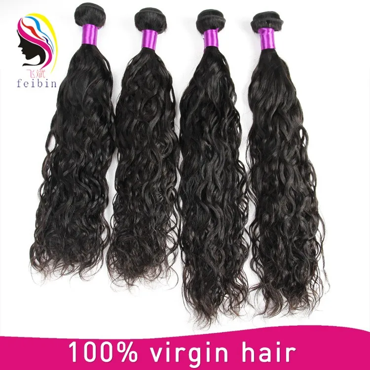 

Factory Price Brazilian 8A Natural Wave No Tangle Human Hair, Natural colors