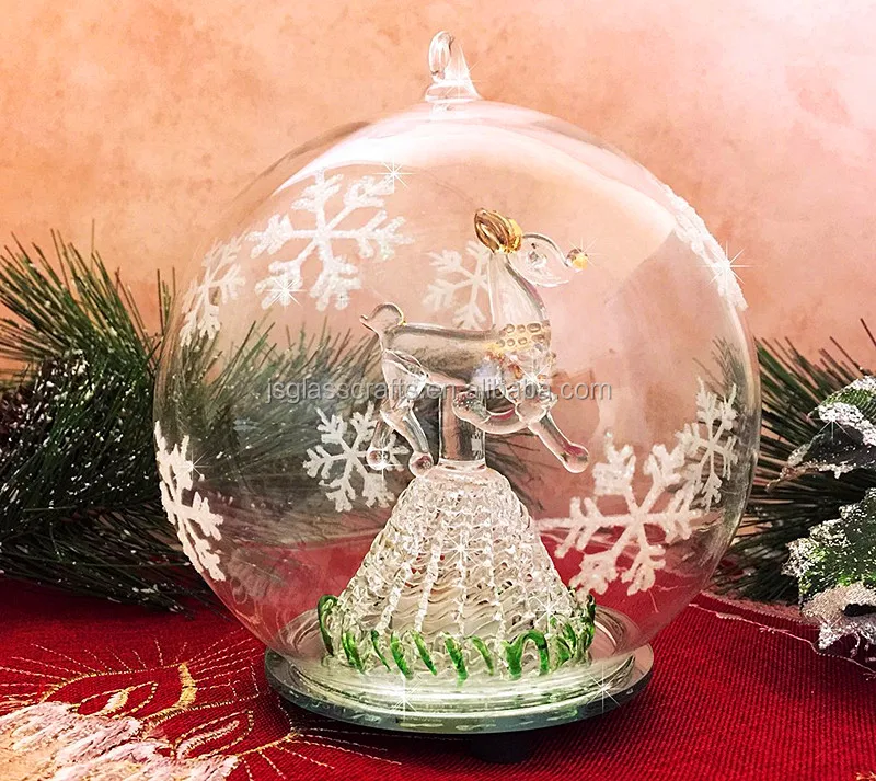 glass globe christmas ornaments