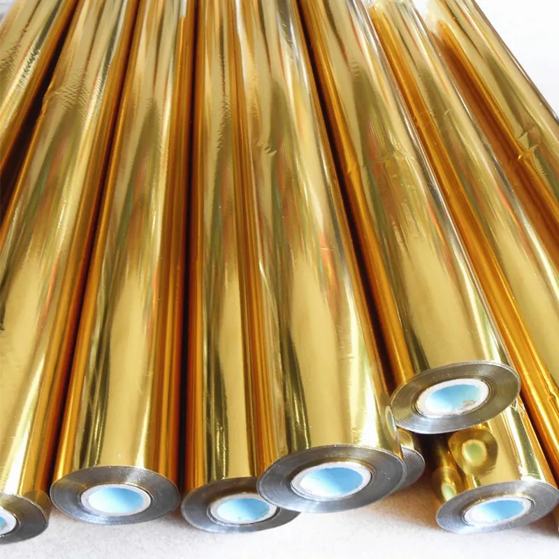 
Hot Foil Stamping Paper Foil Paper Vinyl Cutter Slitter Hot Stamping Roll 