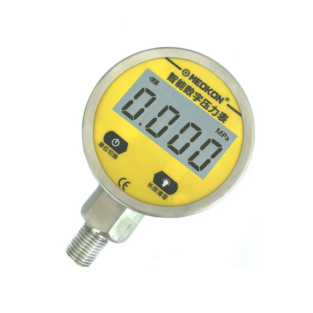 

MD-S260 digital hydraulic vacuum and pressure gauge kg and psi