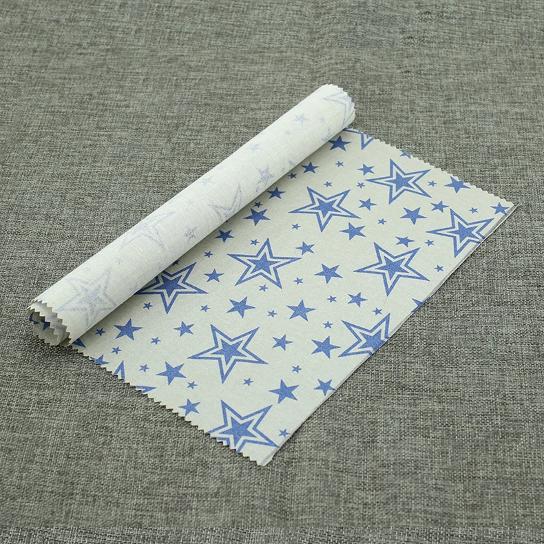 100 Cotton Waterproof Wholesale Silver Coated Printed Heat Resistant