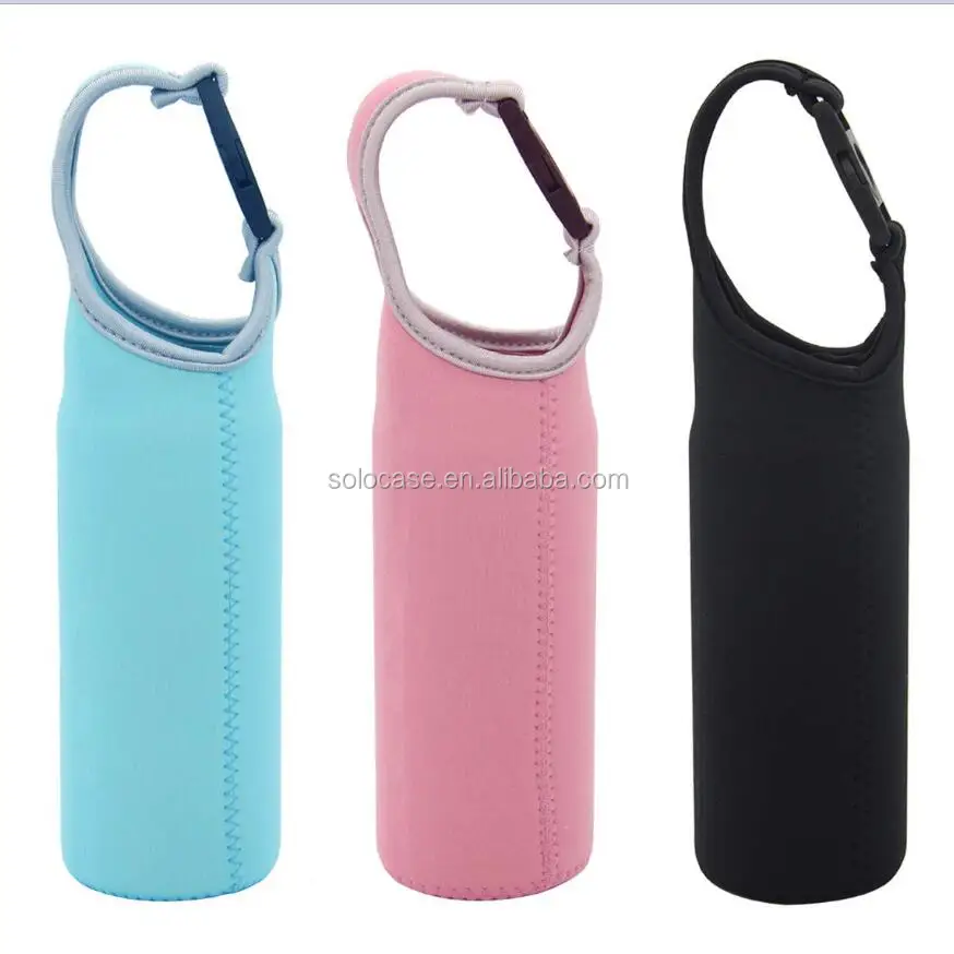 Neoprene Glass Water Bottle Carrier Protective