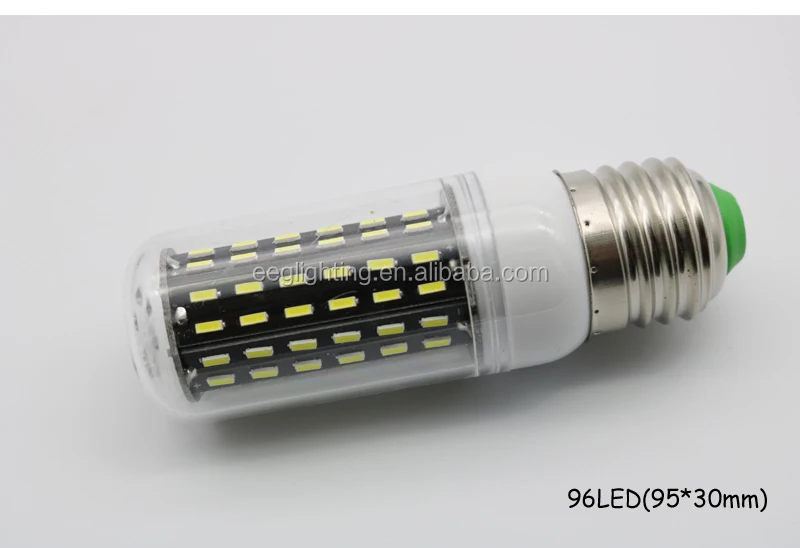 Dimmable E26 E12 E27 GU10 G9 LED Corn Bulb Light 14W 18W 25W SMD 4014 White Lamp 