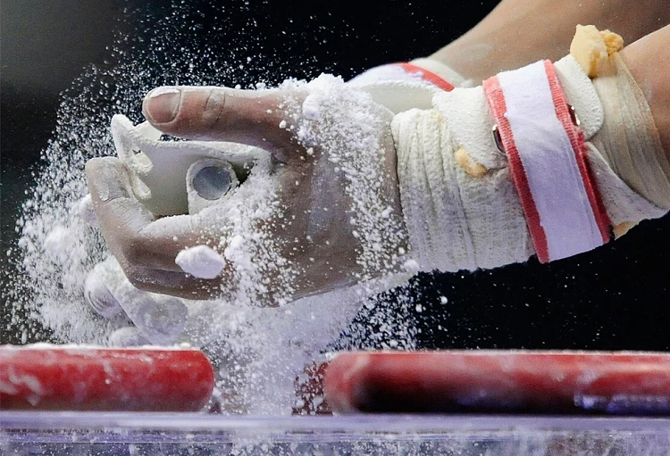 攀登粉末粉锻炼健身房粉笔 100% 纯镁碳酸盐