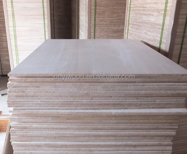 
FSC solid wood paulownia laminated board 