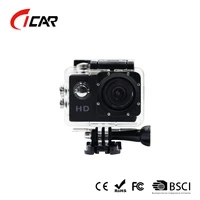 

Free sample 30m Waterproof 720P action sport camera go pro style hd 720p from 2018 ISO9001 factory