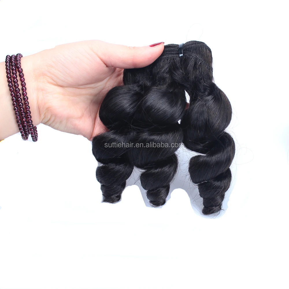 
Wholesale Virgin Hair Vendors Natural Black brazilian Human Hair bundles Double Weft Fumi Hair Top Quality Curly 