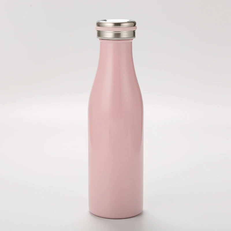 

Mikenda T034 350/500ML milk bottles travel mug stainless steel water bottle, Customized color
