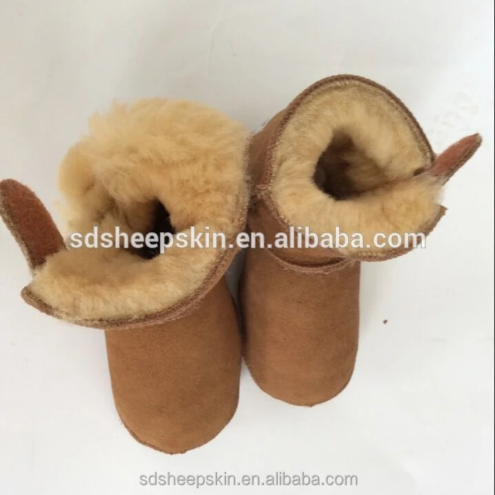 Sheepskin Baby Booties - Warm Baby 