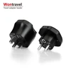 Universal charger business gift single plug 13A eu to uk AU USA plug socket 3 pin travel adapter