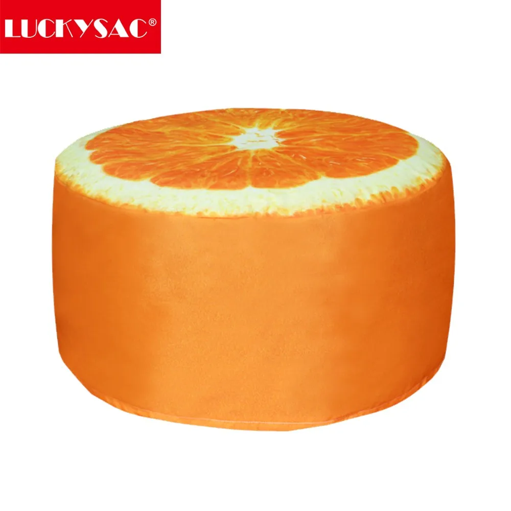 pouf orange