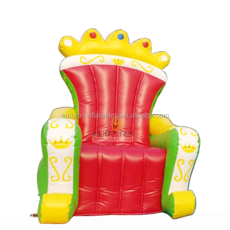 King Throne Inflatable Chair For Kids Birthday Party Inflatable Antique