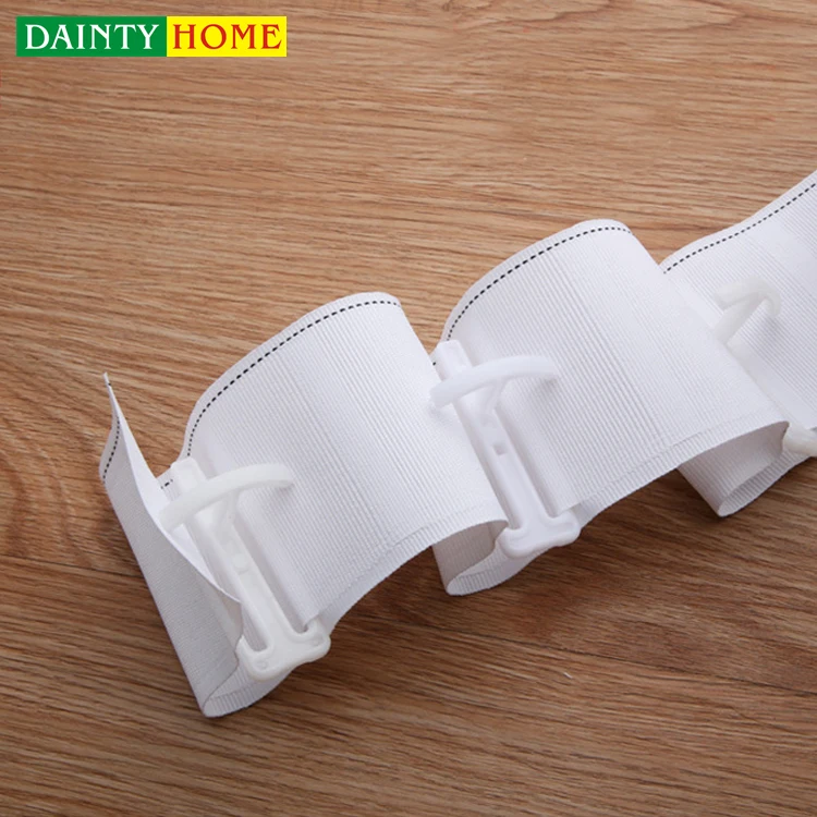 Wholesale White High Quality Curtain Slide Tape Buy Curtain Slide