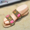 ladies shoes upper accessories for women slippers WSU-165
