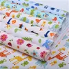 100% cotton flannel +TPU+bamboo fiber fabric 400g-500g use for baby carpet
