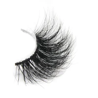 

Private label 5d fluffy lashes 3D luxury dramatic real mink 25 mm eyelash