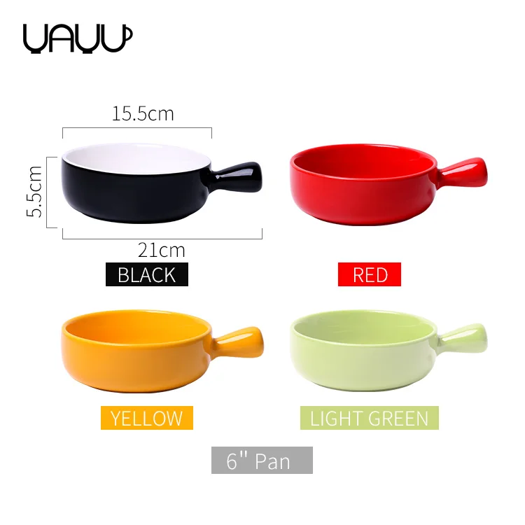 Round Shape Miniature Multicolored Bake King Stoneware Ceramic