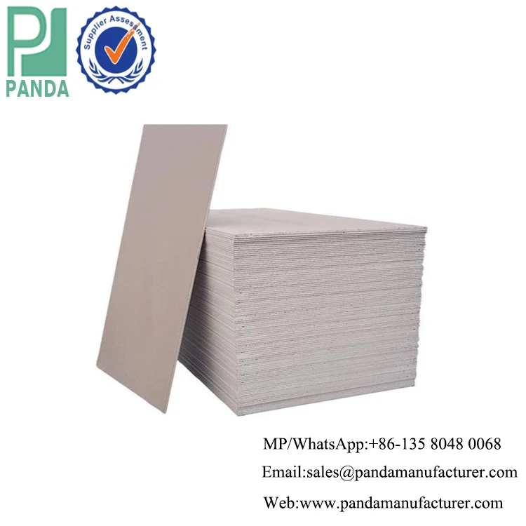 
Guangzhou Drywall Gypsum Board 9mm Gypsum Plasterboard 
