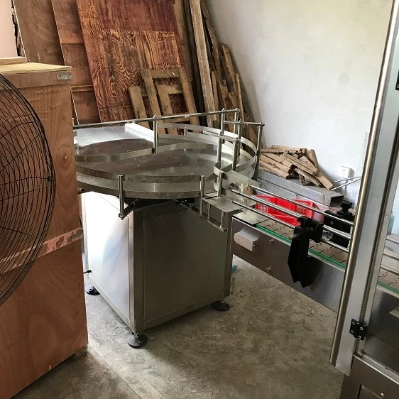 
Automatic Range Of Bottle Speed Adjusted Can Filling Machine Line Rotary Table 