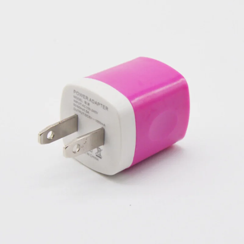 

colorful 5V 1A wholesale cellphone charger for apple phone, Mix color for choice