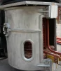 zinc lead aluminum scrap induction furnace 500kg
