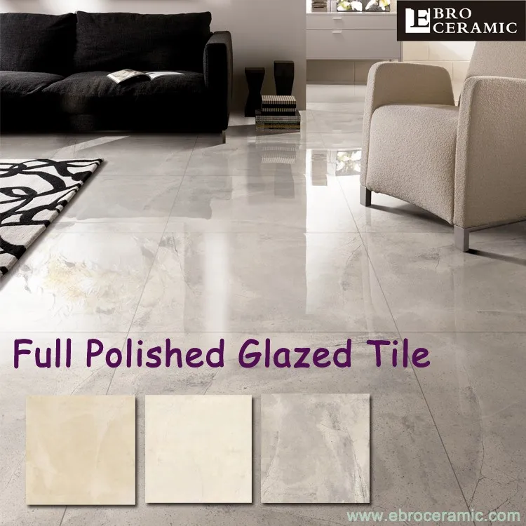 High Gloss 600 X 600 Glazed Polished Porcelain Ceramic Floor Tiles