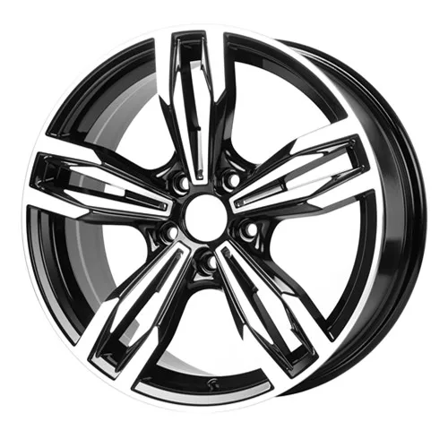 
15 16 17 18 inch 5 spoke machine face positive ET 5x120 alloy wheel rims for car 