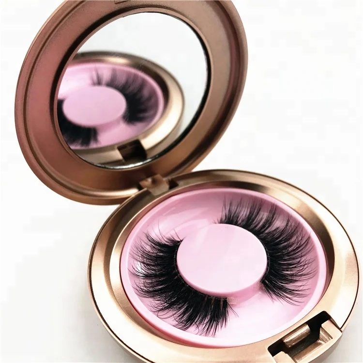 

Wholesale False Eyelashes Manufacturer Best Mink 3d Volume Eyelashes With Mirror Packaging, Black anf clear