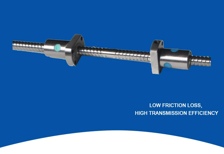 2mm Pitch Diameter 8mm 10mm 12mmminiature Ball Screw 0802 1002 1202