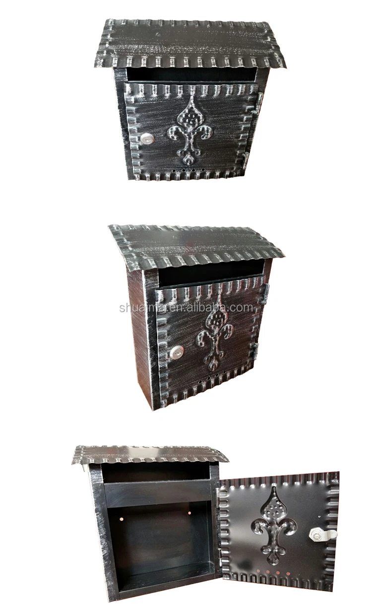 260*120*275mm Casa Forma Apartamento Antiguo Hierro Llave Cerradura