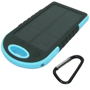 Keychain Solar Power Bank Outdoor Sports