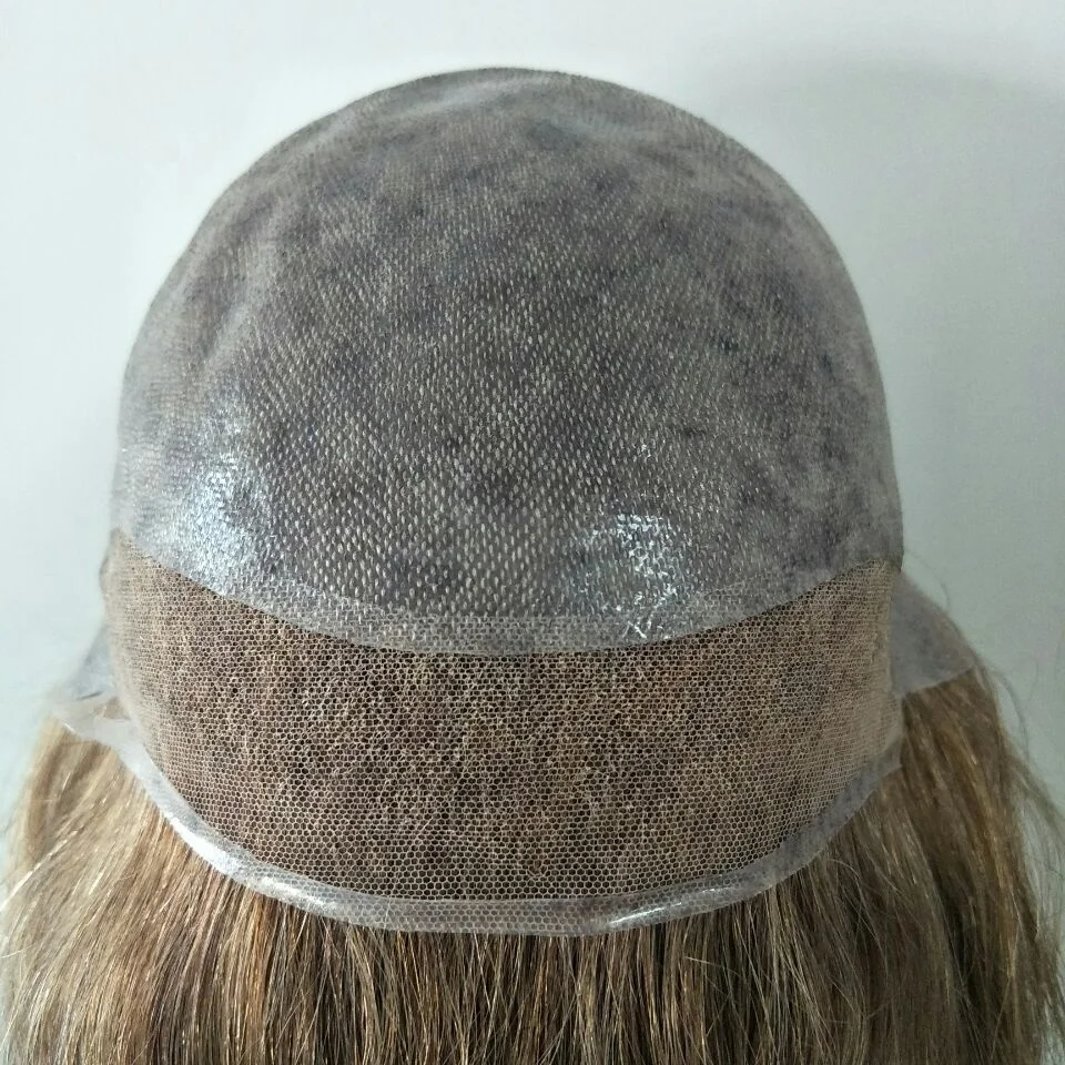 

medical wig with highlights hair full thin skin wigs