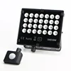 long range pir sensor led flood light 30w wire pir motion sensor