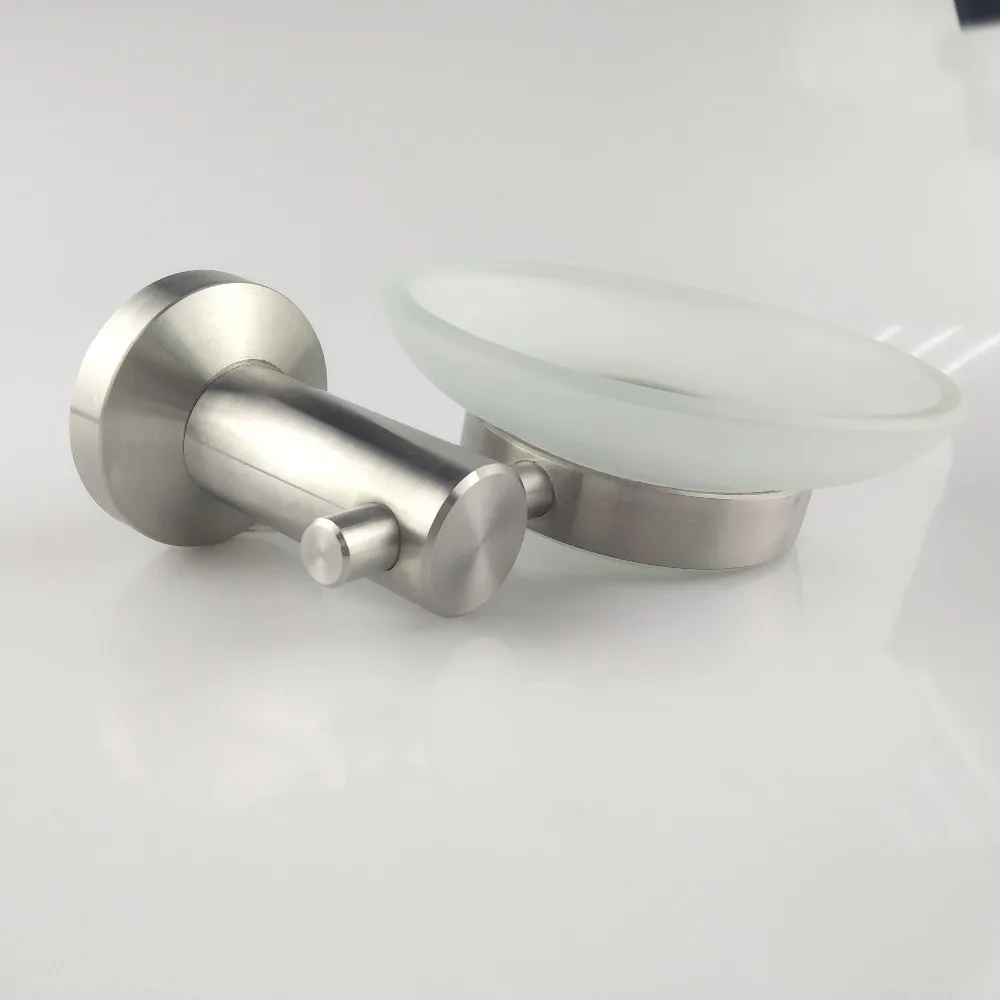 Simple Design Bathroom Hardware 6 Sets Stainless Steel 304 Brushed