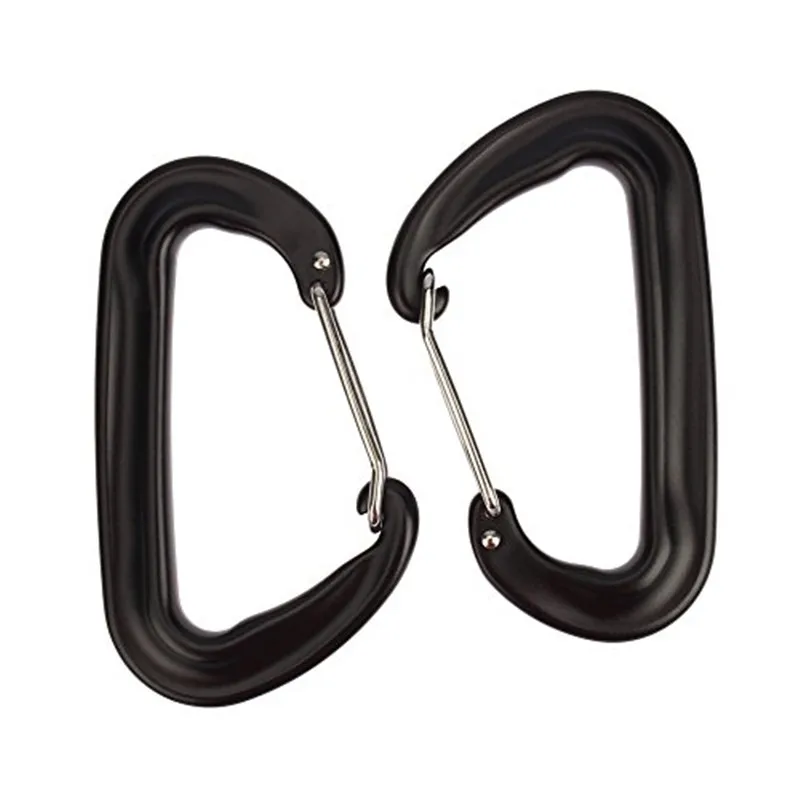 

wholesale 5KN carabiners heavy duty Aluminum Wire Gate Carabiners