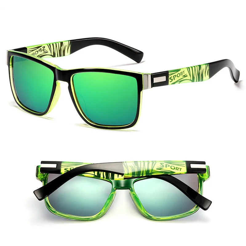 

ADE WU KD1024 most popular custom logo sports sunglasses for men UV400 true-film polarized driver glasses