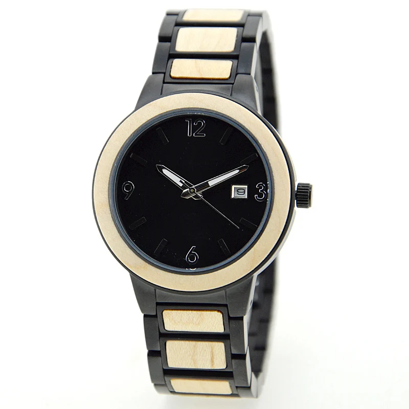 

High Quality OEM New Fashion Japan Quartz Movement Wood Watch